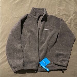 Columbia Gray Fleece Jacket
